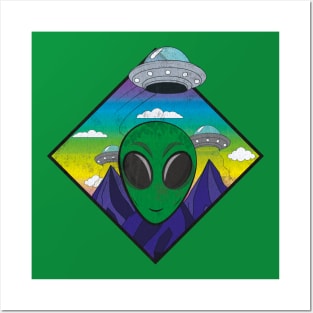 Alien Attack Posters and Art